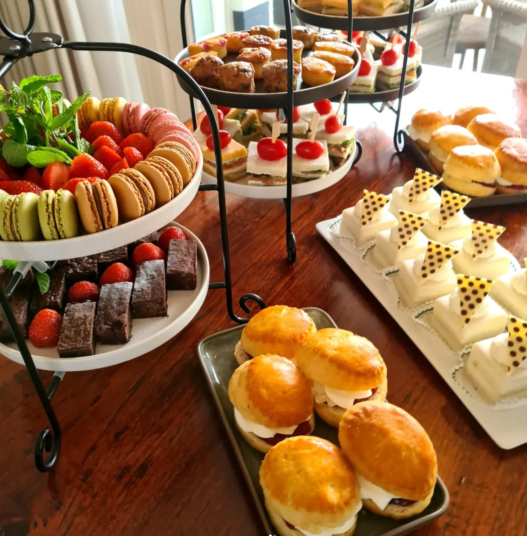 Exclusieve catering presentatie